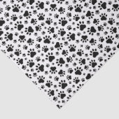Papier Mousseline Paw Prints Tissue Paper (Détail)