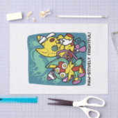 Papier Mousseline Paw-sitively Frightful | Monstrous Cats Halloween (Artisanat)