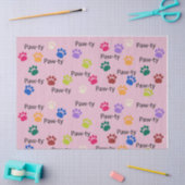Papier Mousseline Pawty chien anniversaire cadeau de pawty (Artisanat)