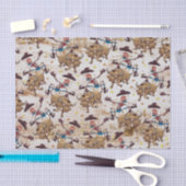 Papier Mousseline Pays d'équitation de Taureau de cowboy de rodéo (Artisanat)