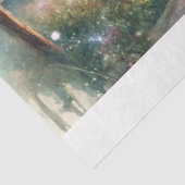 Papier Mousseline Pays Imaginaire Cheval et fille Découpage (Détail)