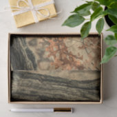 Papier Mousseline pays occidental automne feuilles chêne chêne blanc (Cadeau)