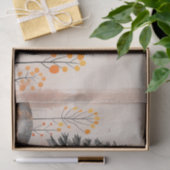 Papier Mousseline Paysage Abstrait de Boho (13) (Cadeau)