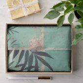 Papier Mousseline Paysage Abstrait de Boho (22) (Cadeau)