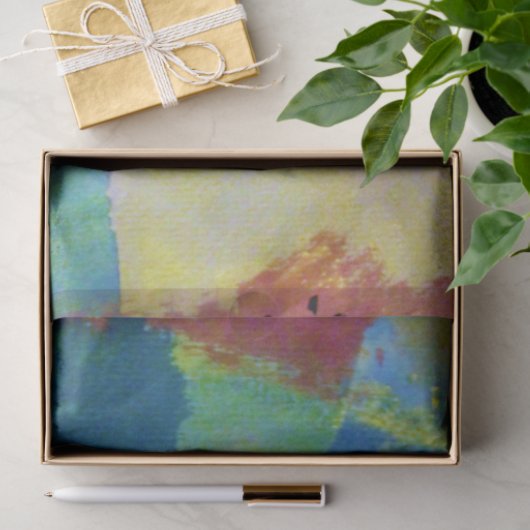 Papier Mousseline Paysage avec chameaux, Paul Klee (Cadeau)