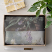 Papier Mousseline Paysage avec Irises par Barbara Bodichon (Cadeau)