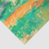 Papier Mousseline Paysage avec une maison, Cézanne (Détail)