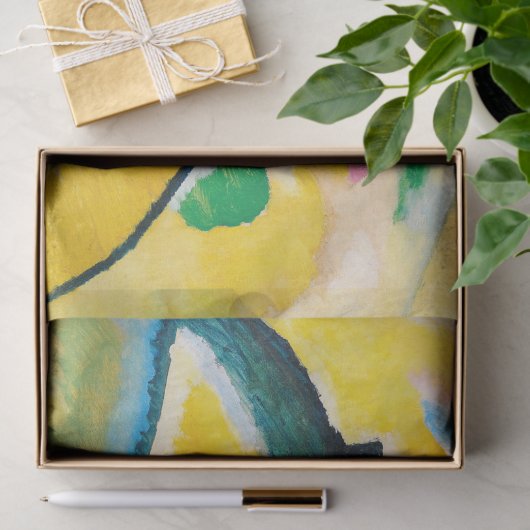 Papier Mousseline Paysage d'automne par Wassily Kandinsky (Cadeau)