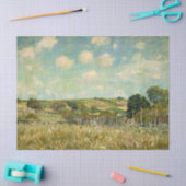 Papier Mousseline Paysage de campagne (par Alfred Sisley) (Artisanat)