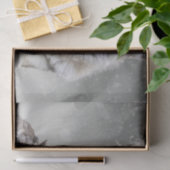 Papier Mousseline Paysage de la Lune de la Forêt de Neige (Cadeau)