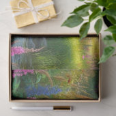 Papier Mousseline Paysage de la prairie fleur sauvage (Cadeau)