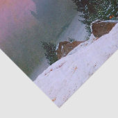 Papier Mousseline Paysage d'hiver Caspar David Friedrich (Détail)