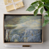 Papier Mousseline Paysage d'hiver, Découpage (Cadeau)