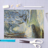 Papier Mousseline Paysage d'hiver, Découpage (Artisanat)