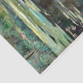 Papier Mousseline Paysage fluvial avec Nénuphars par Julia Beck (Détail)