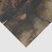 Papier Mousseline Paysage japonais vintage (Détail)