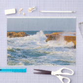 Papier Mousseline Paysage marin (Artisanat)