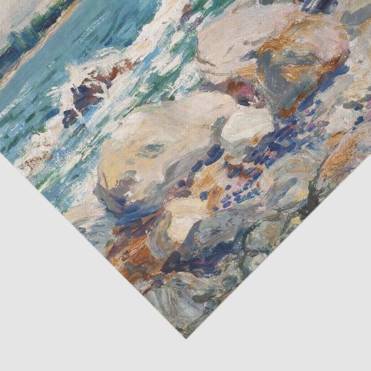 Papier Mousseline Paysage marin par Matilda Browne (Détail)