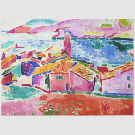 Papier Mousseline Paysage, Matisse (Recto)