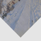 Papier Mousseline Paysage neigeux en hiver (par H.A. Brendekilde) (Détail)