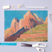 Papier Mousseline Paysage, Parc national de Sion par Maynard Dixon (Artisanat)