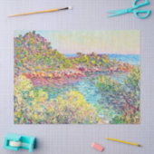 Papier Mousseline Paysage près de Monte Carlo (par Claude Monet) (Artisanat)