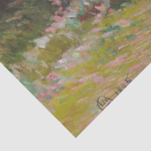 Papier Mousseline Paysage rural (par Léo Gausson) (Détail)