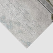 Papier Mousseline Paysage vintage (Détail)