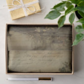 Papier Mousseline Paysage vintage (Cadeau)