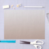 Papier Mousseline Peach Gold Ombre (Artisanat)