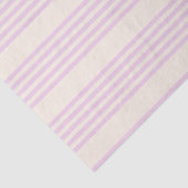 Papier Mousseline Peaches et crème cinq bandes motif (Détail)