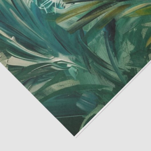 Papier Mousseline Peacock blanc (Détail)