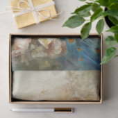 Papier Mousseline Peacock blanc (Cadeau)