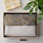 Papier Mousseline Peacock Élégant vintage (Cadeau)