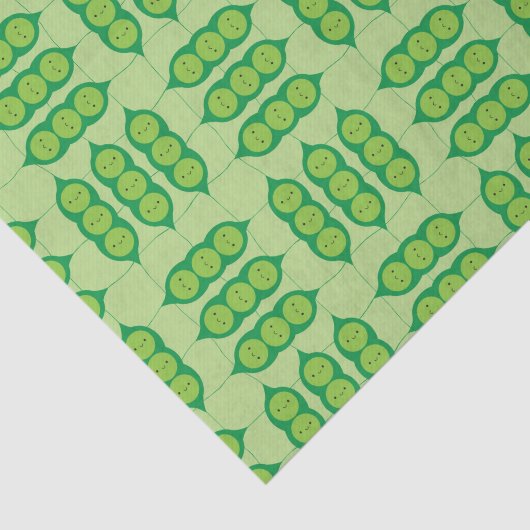 Papier Mousseline Peapods heureux (Détail)