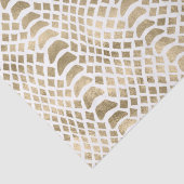 Papier Mousseline Peau de serpent à glaces d'or (Détail)