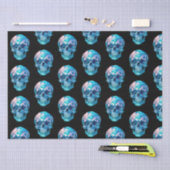 Papier Mousseline Peau rose violet bleu Noir Halloween (Artisanat)