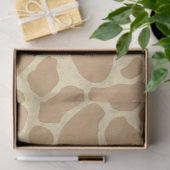 Papier Mousseline Peaux de girafe, motif en peau d'animal, motif du  (Cadeau)