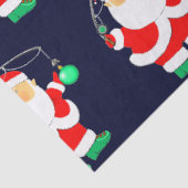 Papier Mousseline Pêche des Fêtes de Noël (Détail)