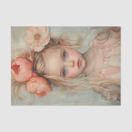 Papier Mousseline Pêche et beauté de la crème3 (Recto)