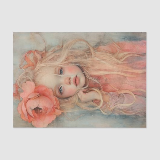 Papier Mousseline Pêche et beauté de la crème6 (Recto)