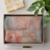 Papier Mousseline Pêche et beauté de la crème6 (Cadeau)