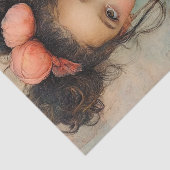 Papier Mousseline Pêche et beauté de la crème7 (Détail)