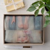 Papier Mousseline Pêche et beauté de la crème8 (Cadeau)