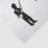 Papier Mousseline Pêche personnelle (Détail)