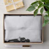 Papier Mousseline Pêche personnelle (Cadeau)