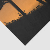 Papier Mousseline Pêcheuse au Crépuscule (Détail)