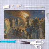 Papier Mousseline Peder Severin Kroyer - Bonfire de la veille du mil (Artisanat)