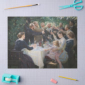 Papier Mousseline Peder Severin Kroyer - Hip, Hip, Hurrah ! (Artisanat)