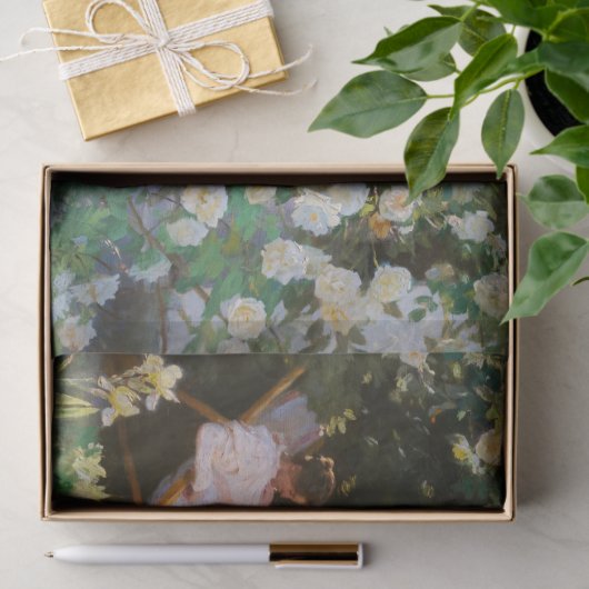 Papier Mousseline Peder Severin Kroyer - Roses (Cadeau)